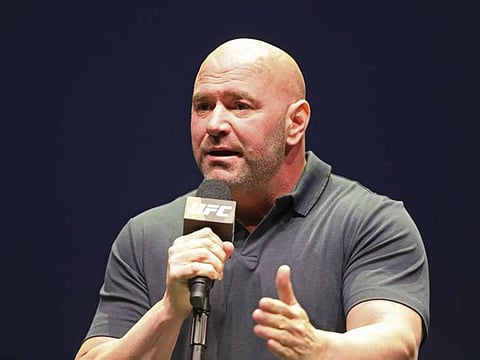 UFC chief Dana White
