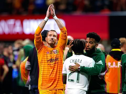 Portland Timbers goalkeeper Jeff Attinella