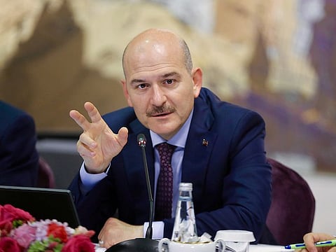 Turkish Interior Minister Suleyman Soylu.