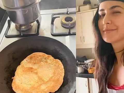 COVID-19 lockdown has resulted in many celebrities donning their chef caps