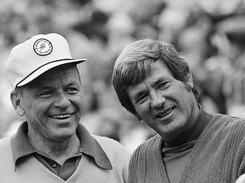 Doug Sanders and Frank Sinatra