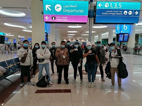 116 Indonesians fly back home from Dubai