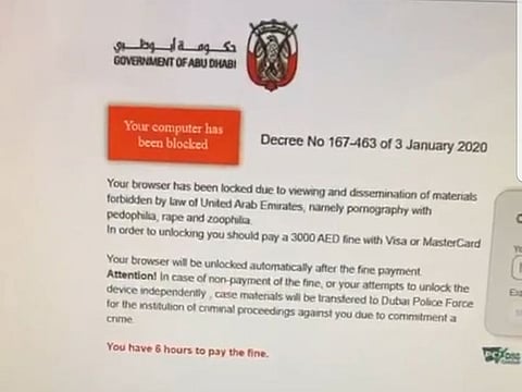 Police have warned residents not to fall for con artists who are using the authority’s logo in an attempt to scam people.