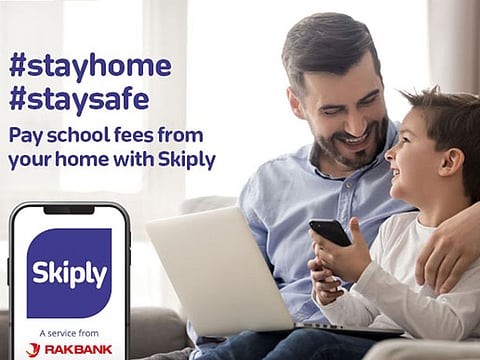 Skiply can be used to make school payments using any bank card