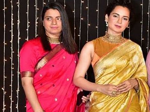 Rangoli Chandel and Kangana Ranaut