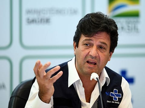 Brazil's Health Minister Luiz Henrique Mandetta has been sacked.