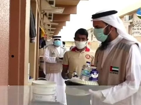 Dar Al Ber Society Distributes Meals To The Labourers Affected By Covid-19
COURTESY Dar Al Ber Society