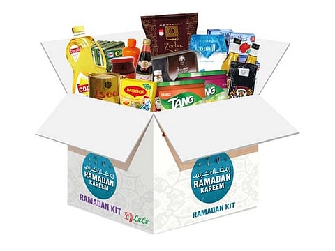 Pre-packed Ramadan kits are available across all LuLu stores and online via www.luluhypermarket.com