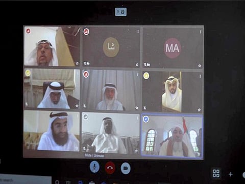 The Emirates Legal Fatwa Council met through video conferencing on Sunday, April 19, 2020.