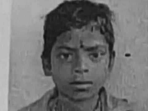 A photo of the 12-year-old migrant worker who died