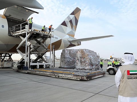 The United Arab Emirates today sent an aid plane containing seven metric tonnes of medical supplies to South Africa to bolster the country’s efforts to limit the spread of COVID-19.
WAM