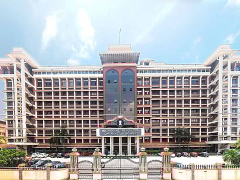 A view of the Kerala High Court.