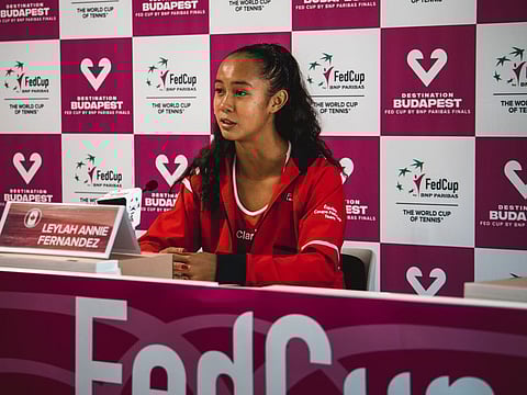 Leylah Annie draws her inspiration from sporting greats of smaller built - like a Lionel Messi or Pele - to chart her ambitions.