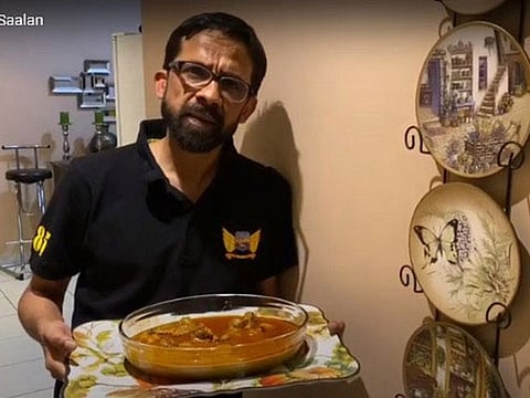 Banker Saud Rizvi has launched his own cooking show on YouTube