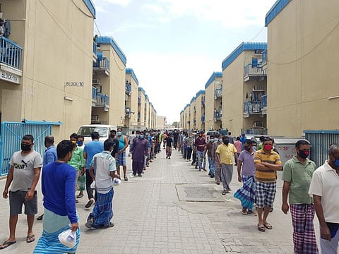 With the help of the Dubai Health Authority (DHA), the local Dawoodi Bohra community in Dubai has provided workers with free food parcels in their accommodation in Muhaisnah.