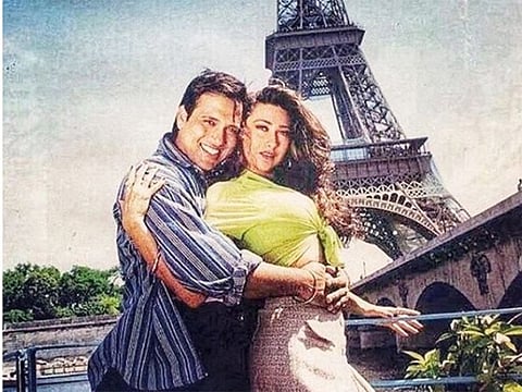 Karisma Kapoor shares old picture with Govinda