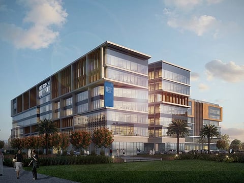 Heriot-Watt University Dubai's Campus in Knowledge Village