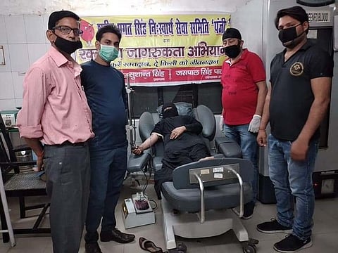 Muslim woman breaks fast to help Hindu patient