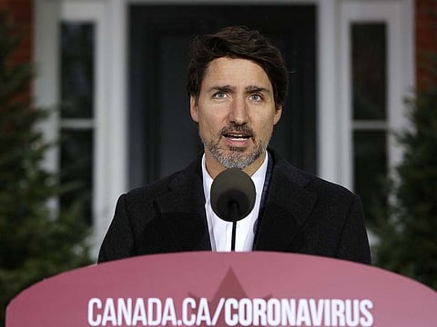 Canadian Prime Minister Justin Trudeau.