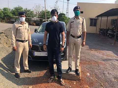 Man made to post pictures of arrest on Facebook