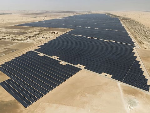 Solar Power Plant in Al Dhafra