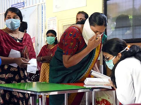 The officials reviewed the current situation and the steps taken so far to control the outbreak.