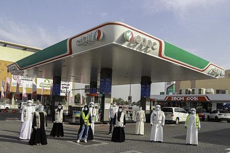 ENOC Group extended its support to Emirates Red Crescent safety awareness campaign to raise awareness among the community on safety and precautionary measures to avoid the spread of COVID-19.