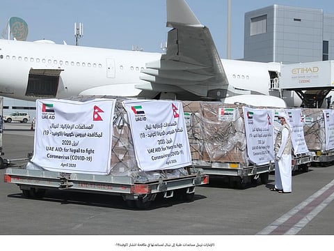UAE aid for Nepal