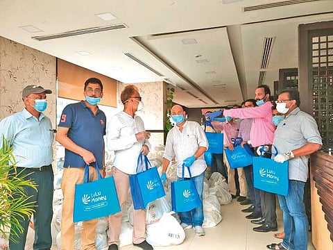 LuLu Exchange has associated with select social organisations and embassies of various nations to distribute more than 600,000 food packets