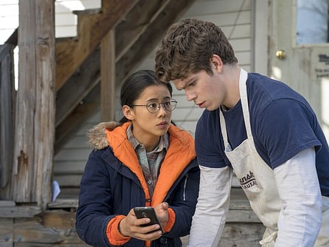 The Half Of It - Leah Lewis, Daniel Diemer - Photo Credit: Netflix / KC Bailey