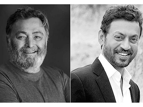 Rishi Kapoor and Irrfan Khan