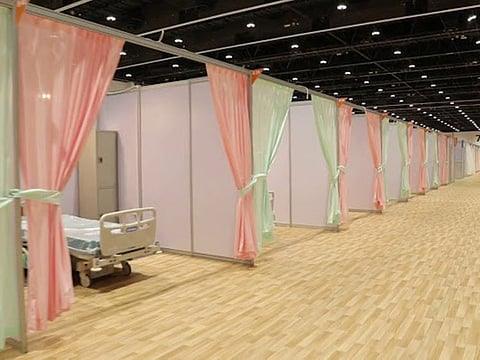 The UAE now has four field hospitals to help treat coronavirus patients
