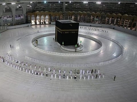 When Umrah resumes on Sunday, a courtyard around the Holy Kaaba in Mecca’s Grand Mosque will be designated for ritual circumambulation only.