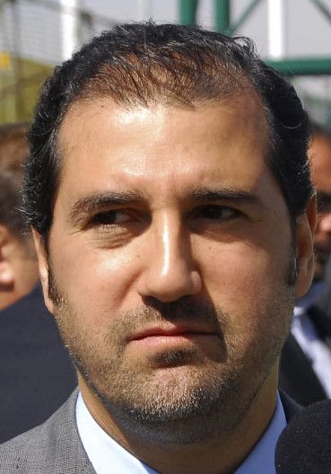 A file, 2010 photo of Rami Makhlouf, a cousin of Syrian President Bashar Assad and one of the country's wealthiest businessmen.
