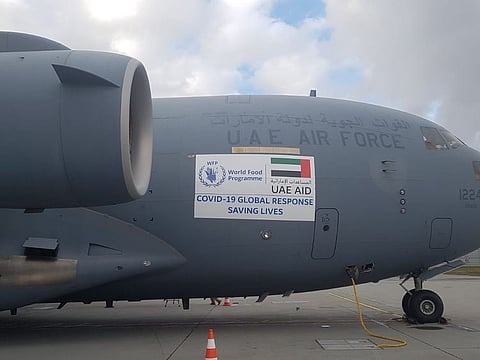 UAE dedicates a fleet of three aircraft to enable the movement of life-saving cargo and personnel where they are needed the most until the end of the year.