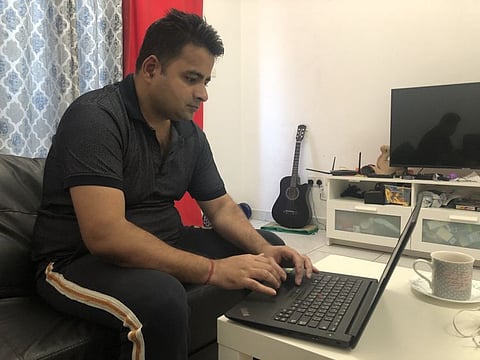 Rakesh Awasthy, business head, CMS Group of Companies in Dubai, believes that this pandemic has given professionals like him an opportunity to serve the nation.
PHOTO Sanjib Kumar Das/Gulf News