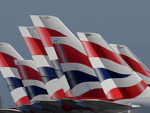 Standing tall... British Airways has secured twin governmental aid, including 300 million pounds from the UK government mid-April.