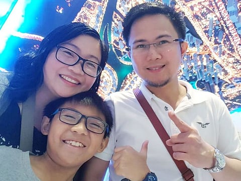 Geoffrey Salatan and family