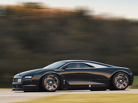 This rendering of what a supercar from the British carmaker could look like sure has a lot of potential...