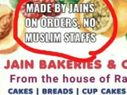 Chennai bakery owner held for ‘no Muslim staff’ advertisement