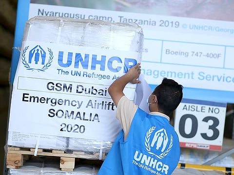 Emergency aid bound for Somalia