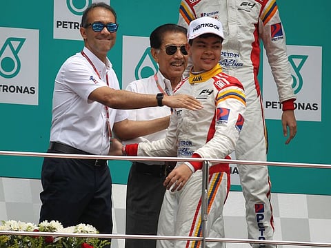 Nazim Azman, the home hero and F4 winner in 2017, went on on to win in the British F3 championship.