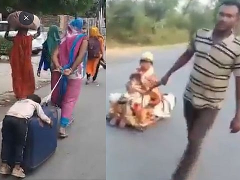 COVID-19: As India’s lockdown continues, exhausted migrant workers continue their long journeys