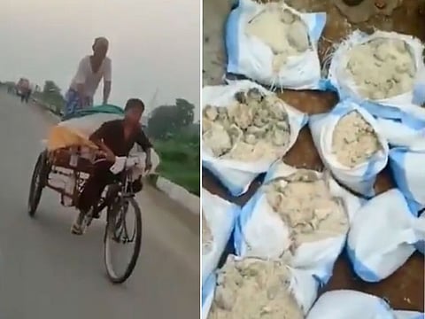 Coronavirus: Videos and pictures of struggling migrants go viral in India