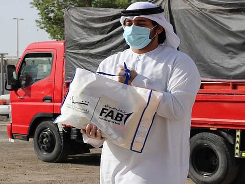 Volunteers engage in the Ramadan Food Aid initiative