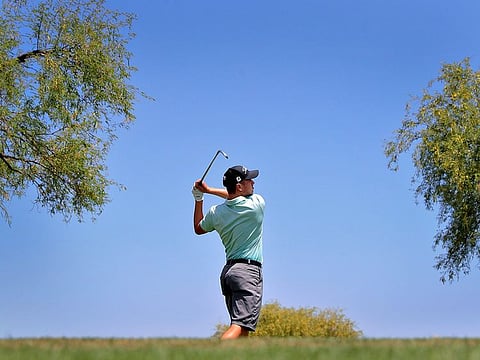 Zach Smith on his way to victory at Scottsdale, Arizona
