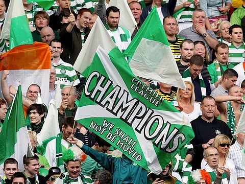 Celtic have won nine league titles in a row