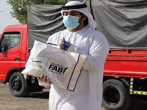 Emirates Foundation distribute 16,000 meals in association with FAB and Lulu Exchange