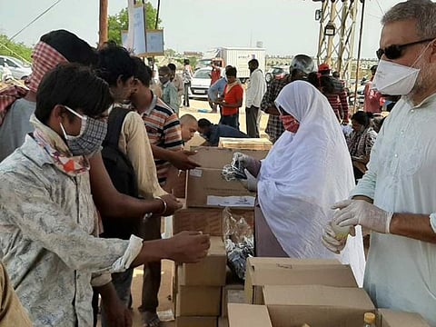 Khalida Parveen has been in the forefront to help needy migrants during the lockdown in Hyderabad.