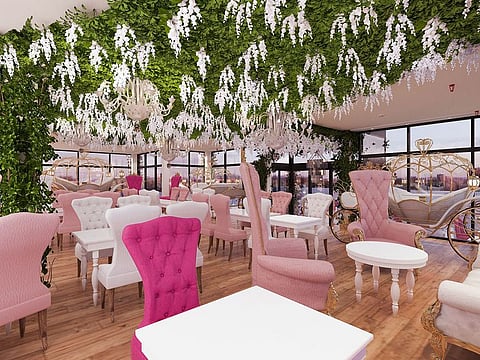 If all goes according to plan... October is the launch date for The Tea Terrace. But given the market conditions, there could be some rejigging of the plans.